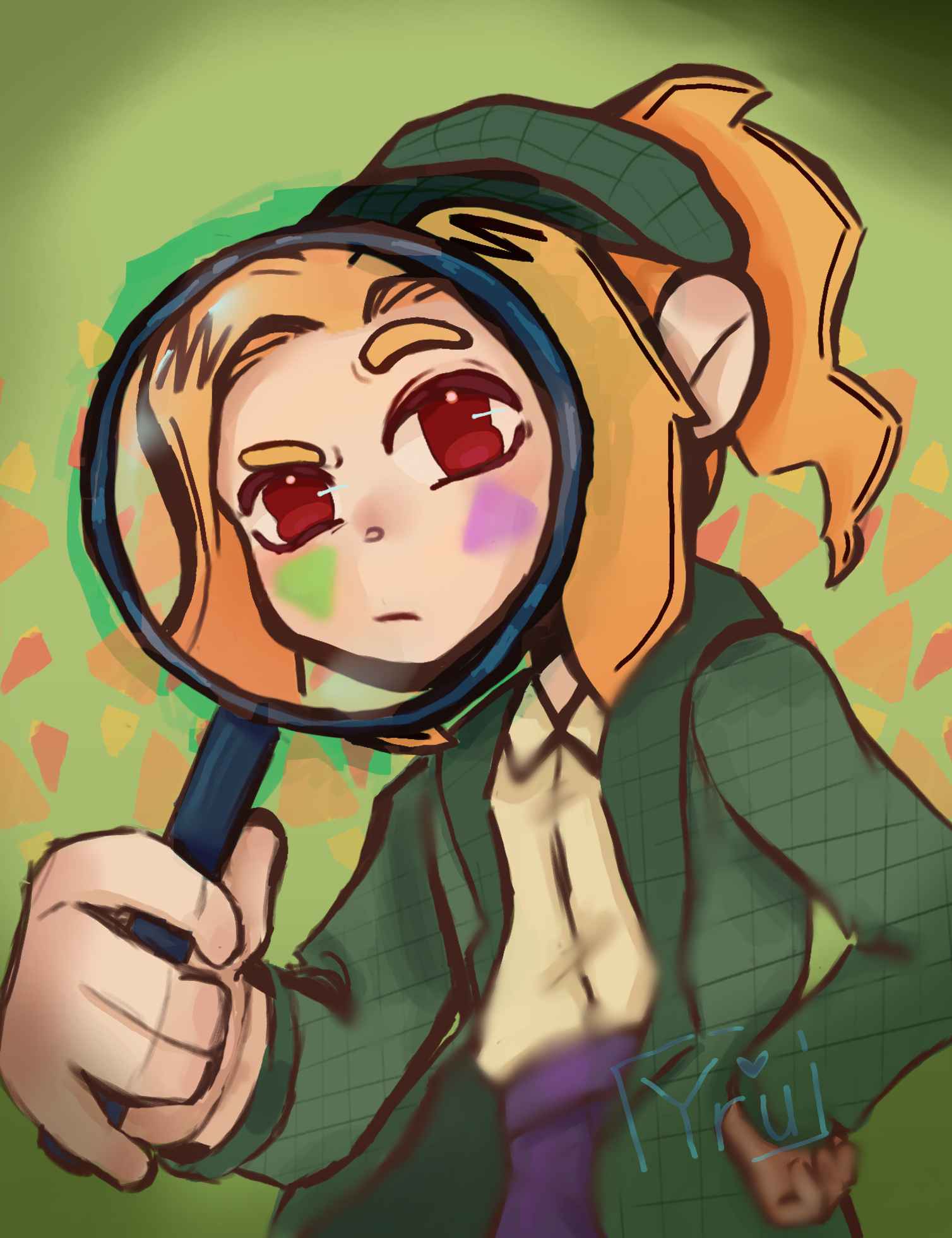 Invo versión detective para el Invotober 2025