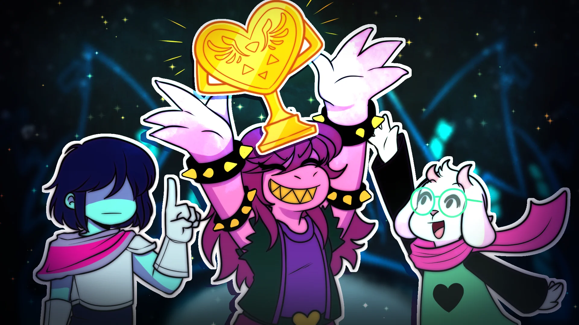Portada de los Delta Awards 2025, creada por Gonuh